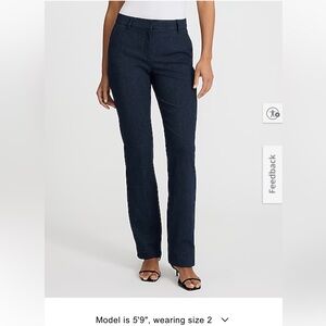 Express Editor Mid Rise Boot in Heather Blue